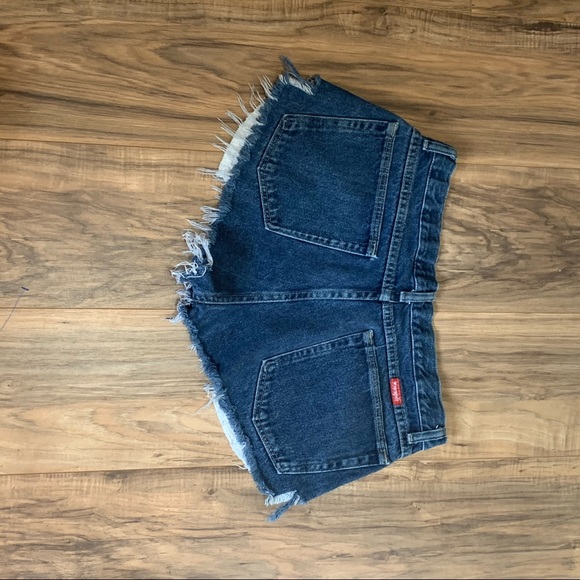 Vintage Wrangler Hi Rise Cut Offs Size 30 - Picture 7 of 7